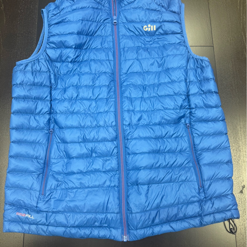 Gill Men's Blue Puffer Vest
